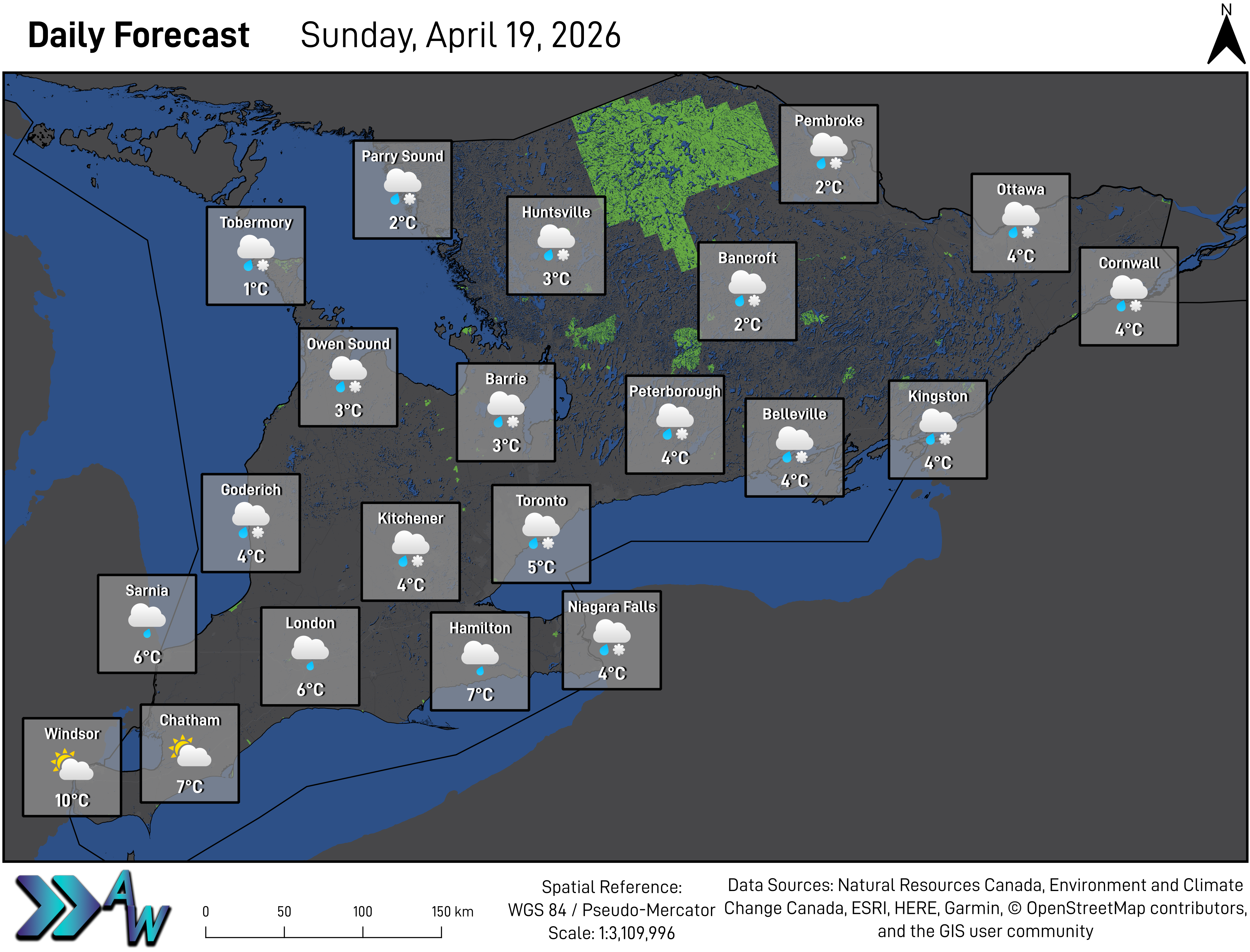 Daily Forecast: April 19, 2026