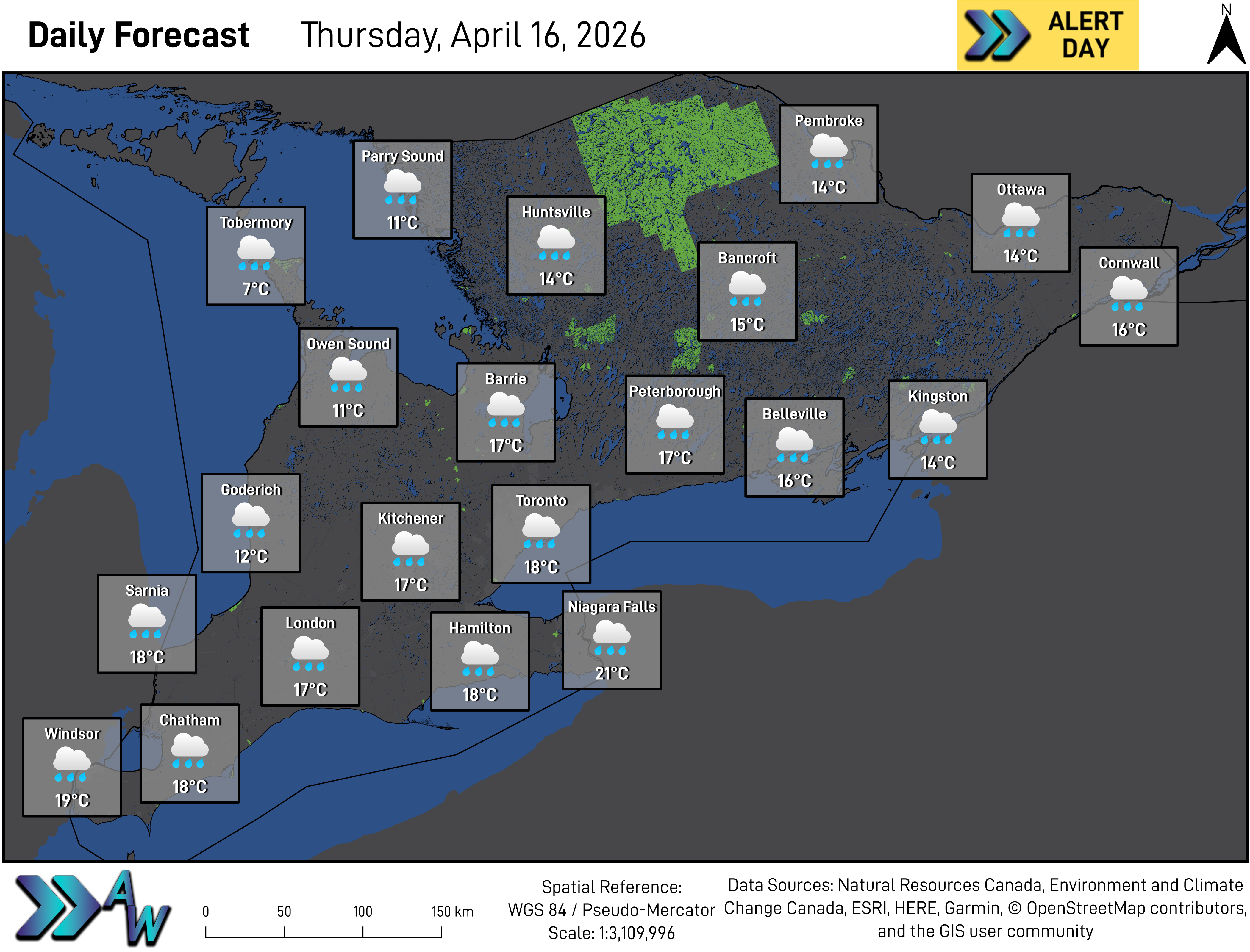 Daily Forecast: April 16, 2026