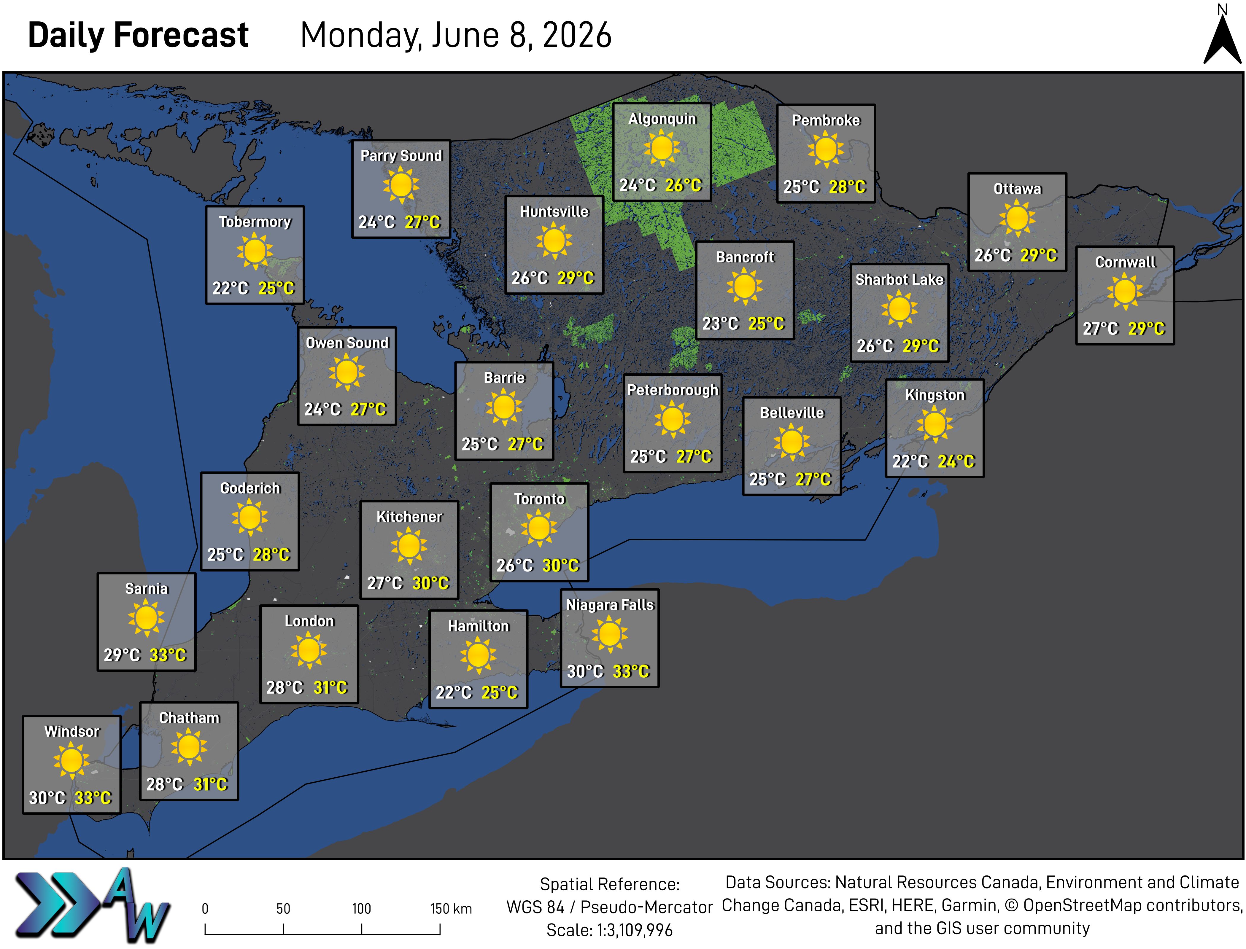 Daily Forecast: June 8, 2026