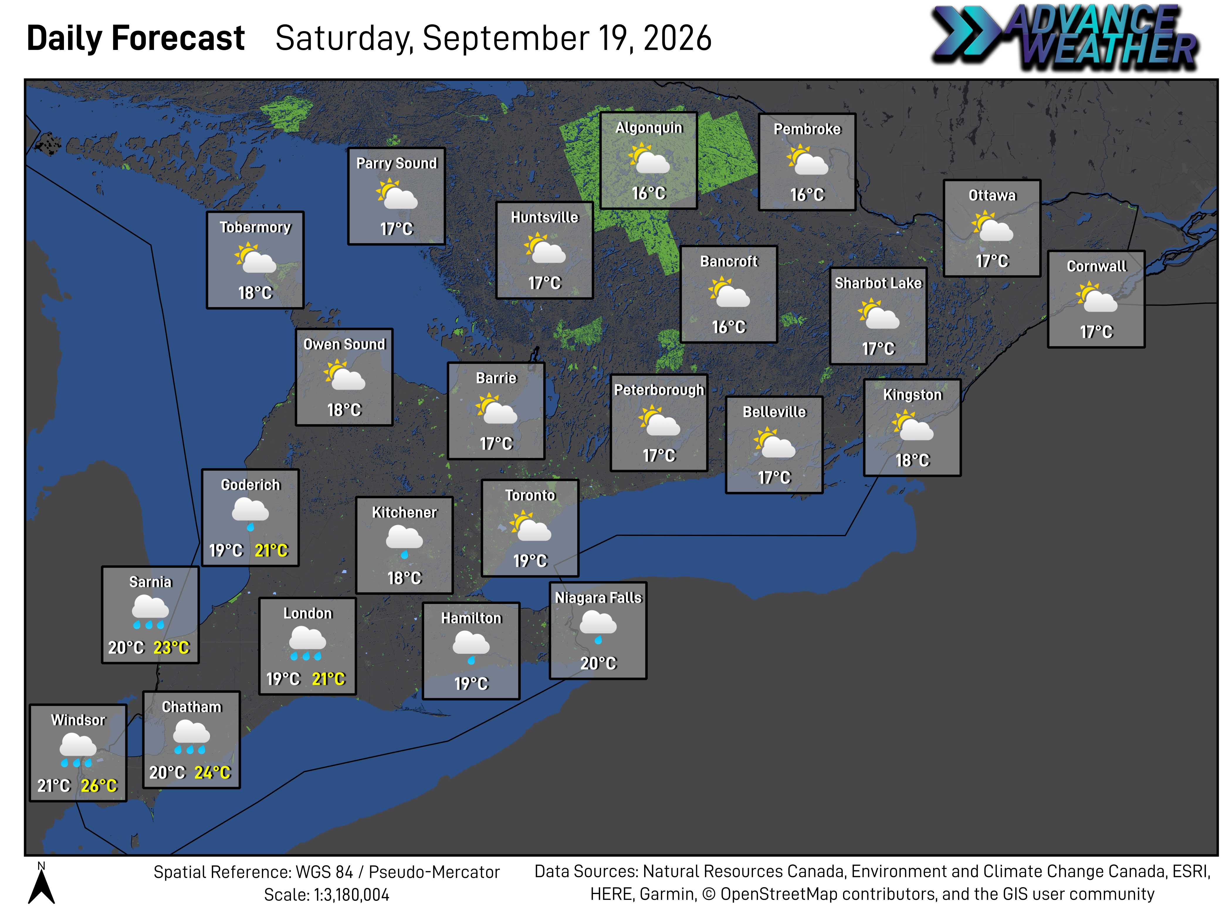 Daily Forecast: September 19, 2026