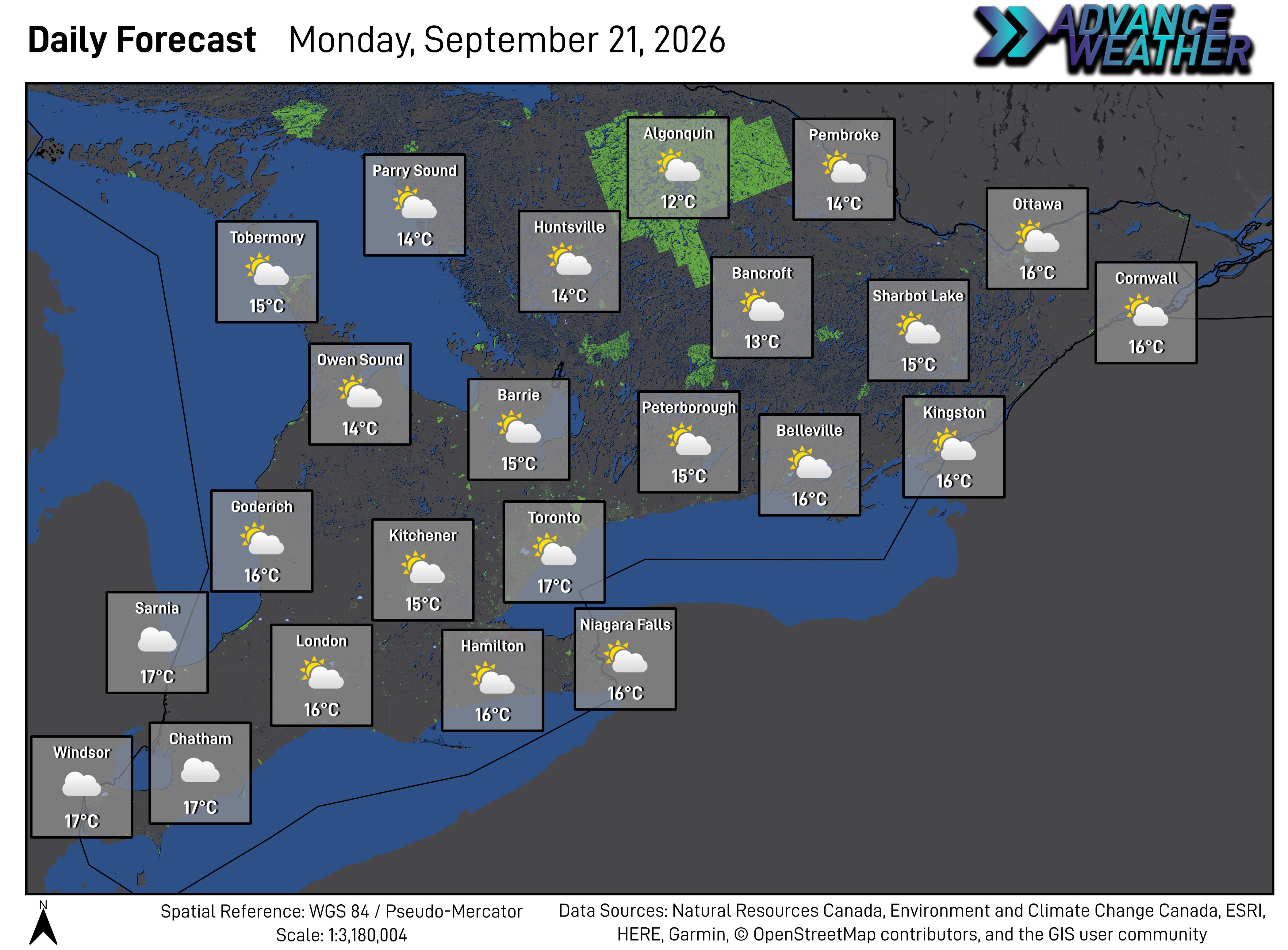 Daily Forecast: September 21, 2026
